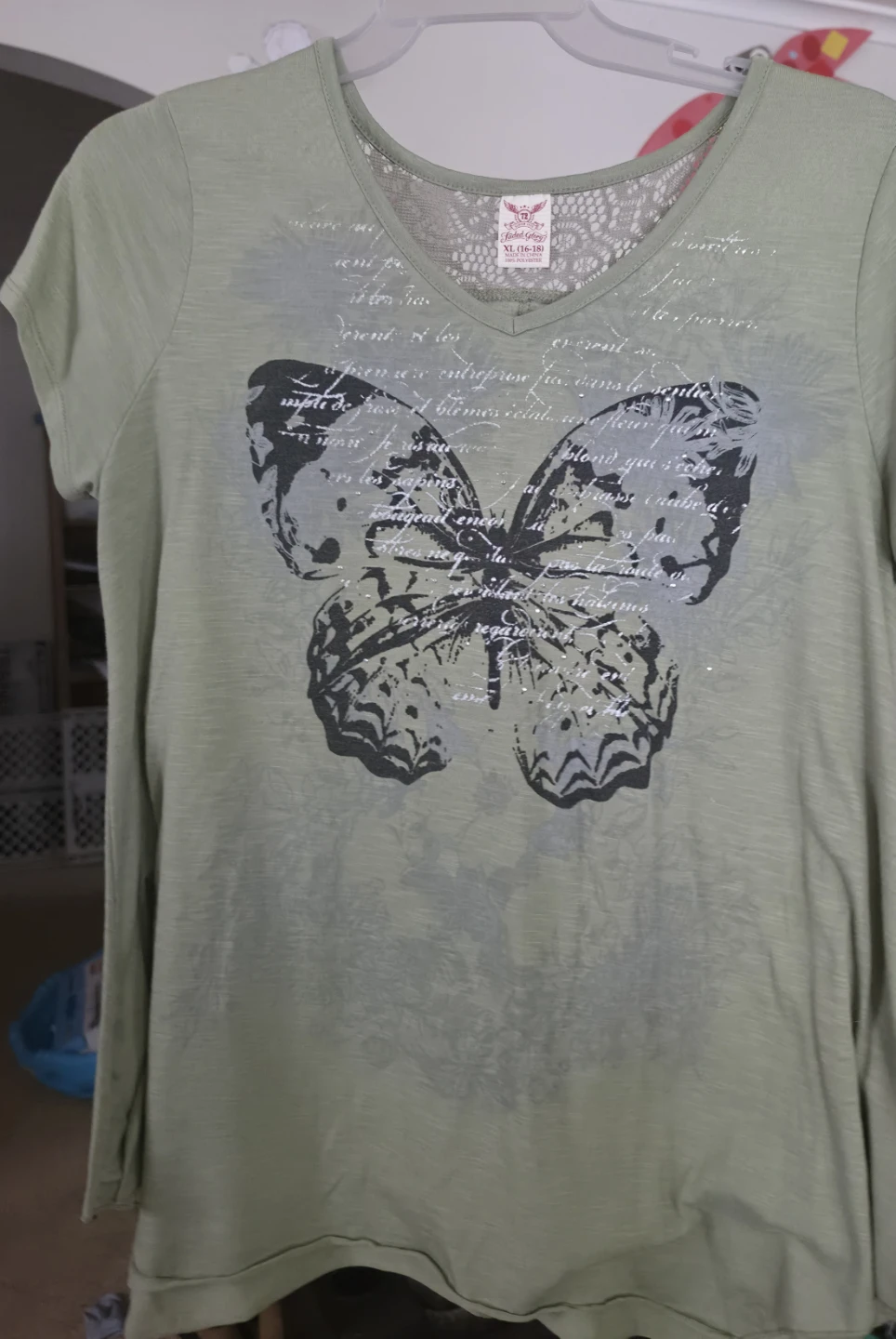 Ozark Trail Butterfly Graphic T-Shirt XL