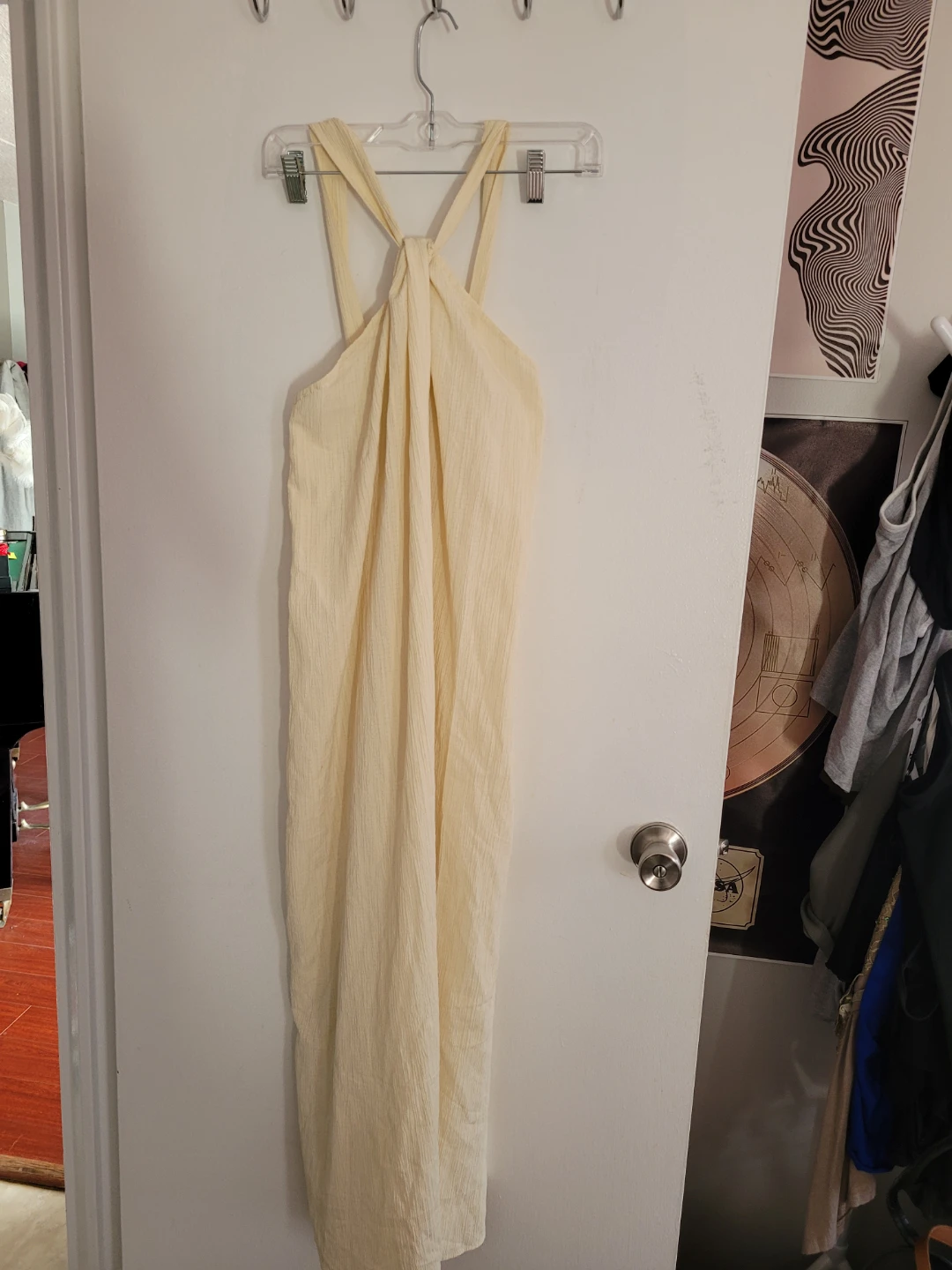 Cream Maxi Dress