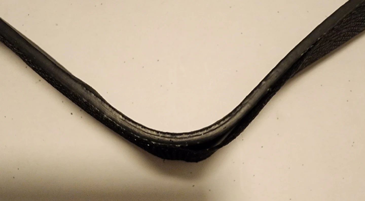 Black Elastic Glitter Belt - photo 4