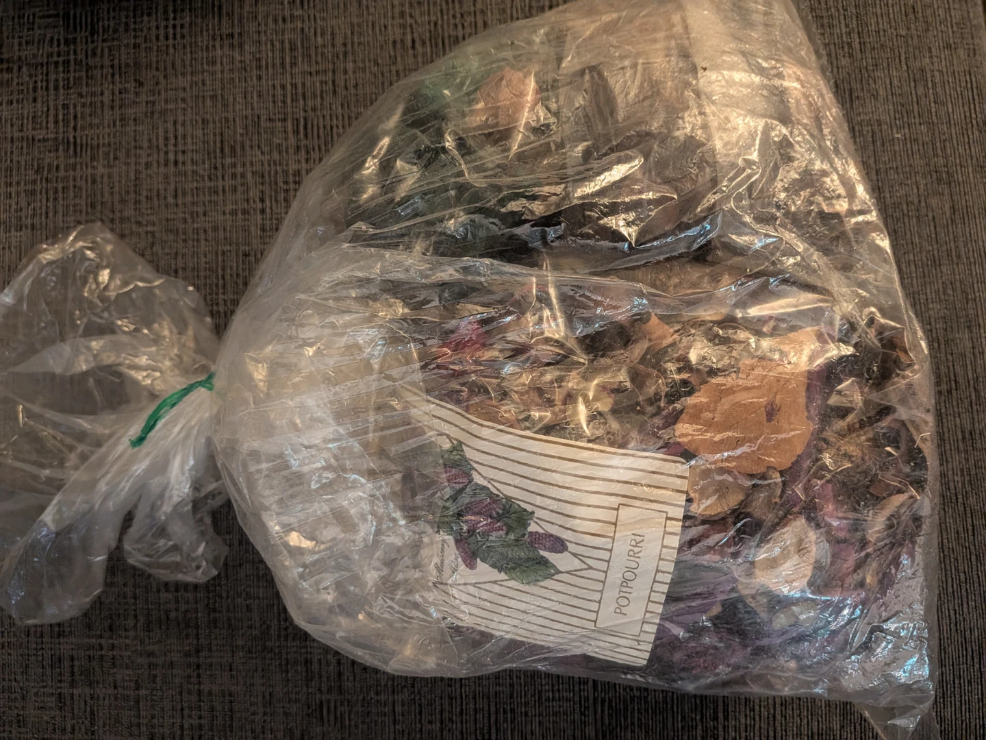bag of potpourri,  pick up in st Albert