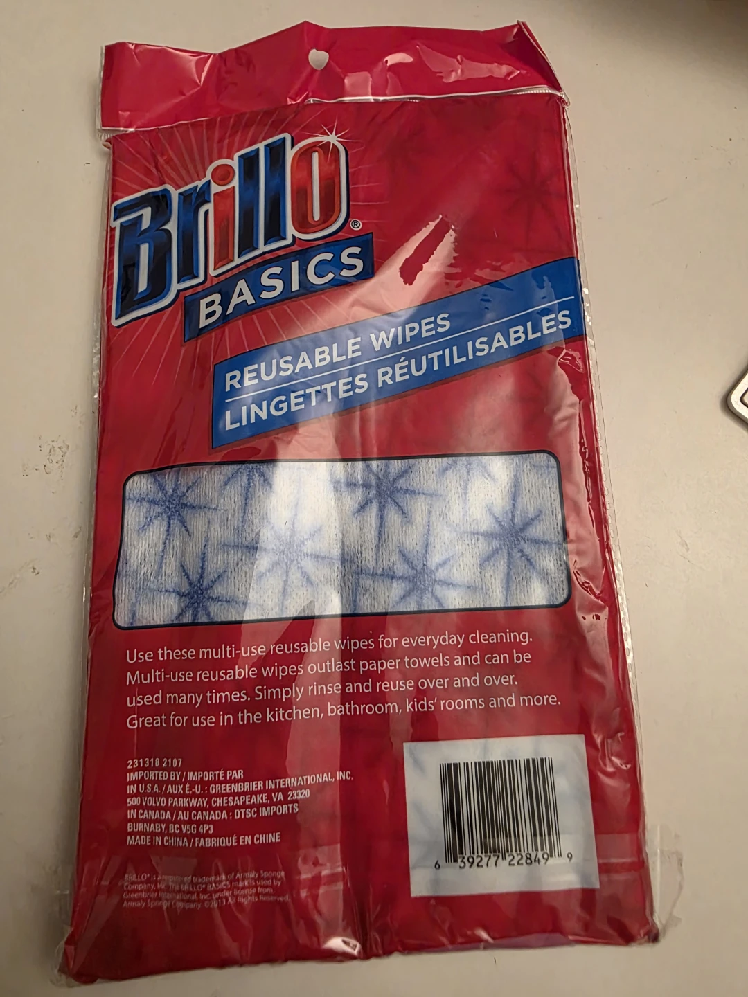 Brillo Basics Reusable Wipes - photo 2