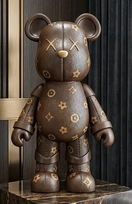 Limited Edition LV Brown Bearbrick-Collectors FRNUR
