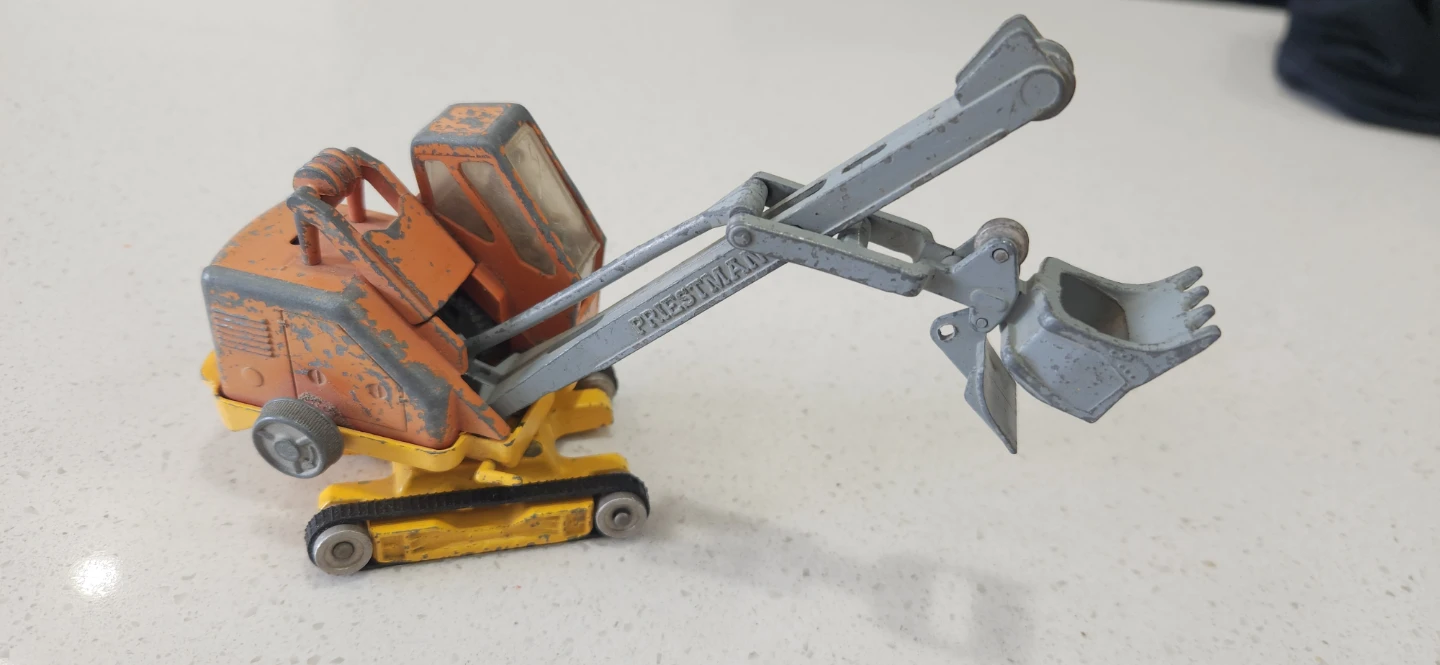 Corgi MAJOR toys "Priestman" Excavator Die cast - photo 3