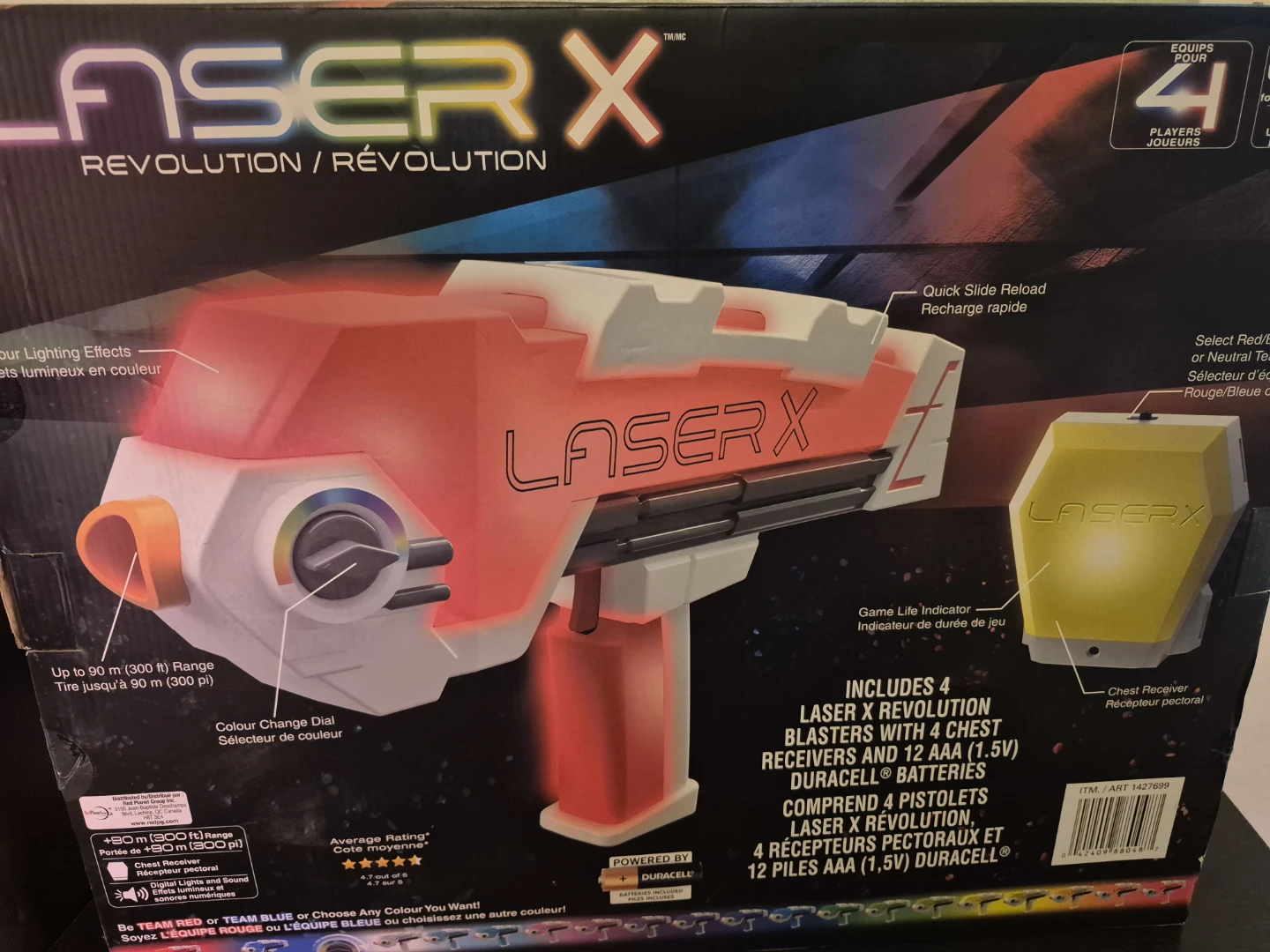Laser X Revolution Blasters with 4 Receivers & Batteries - photo 2
