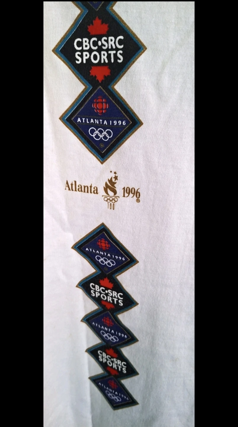 CBC Sports Atlanta 1996 Media T-Shirt - photo 4