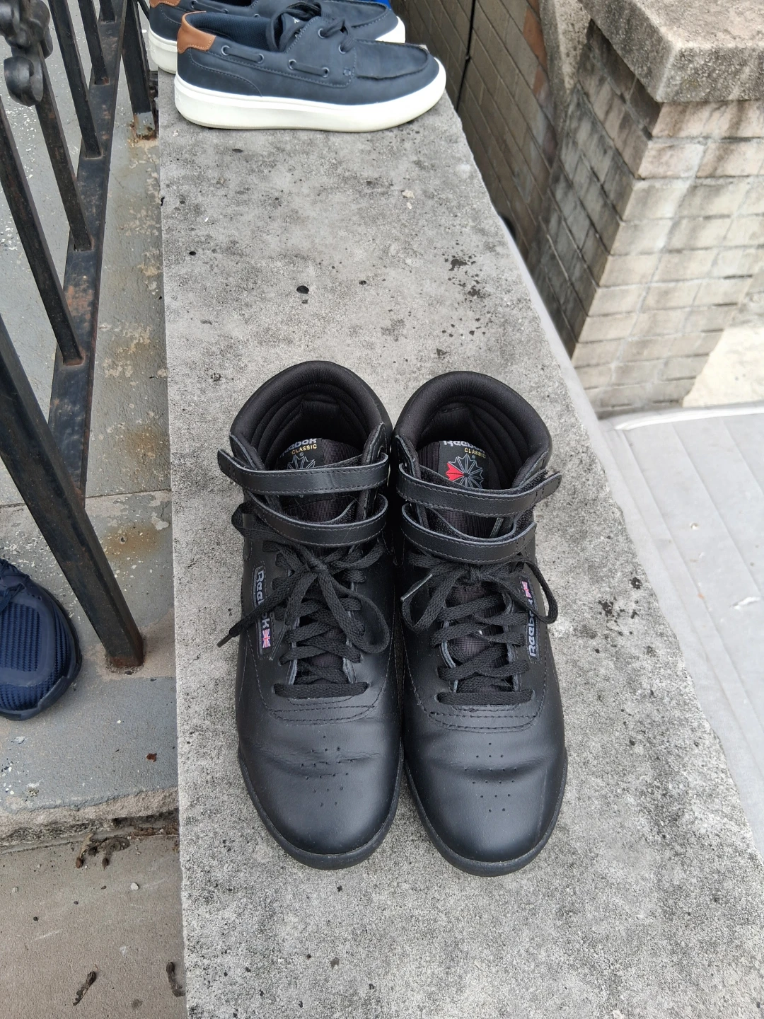 Reebok Black High-Top Sneakers