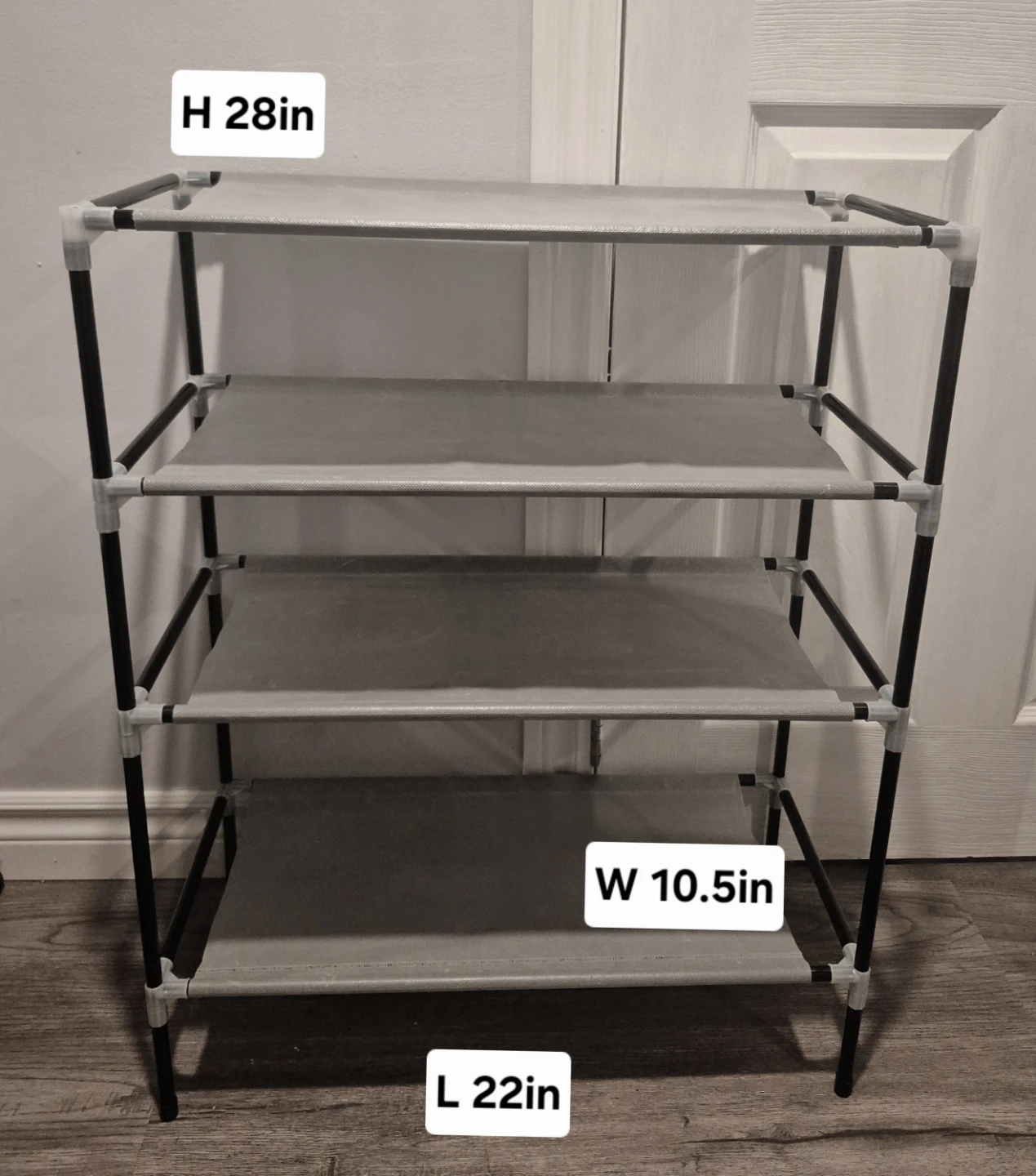 4-Tier Shoe Rack Organizer - photo 3