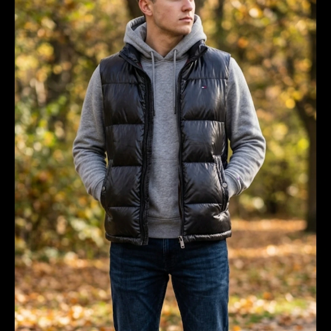 Brand new Hilfiger double wear Puffer Vest