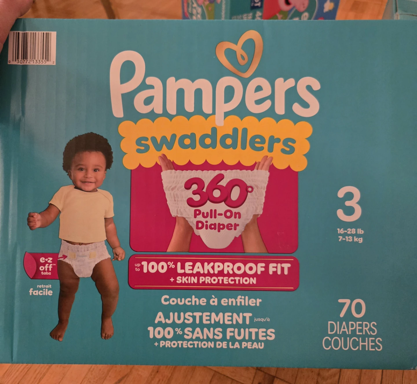 Pampers Swaddlers Size 3 Pull-On Diapers (70 Count)