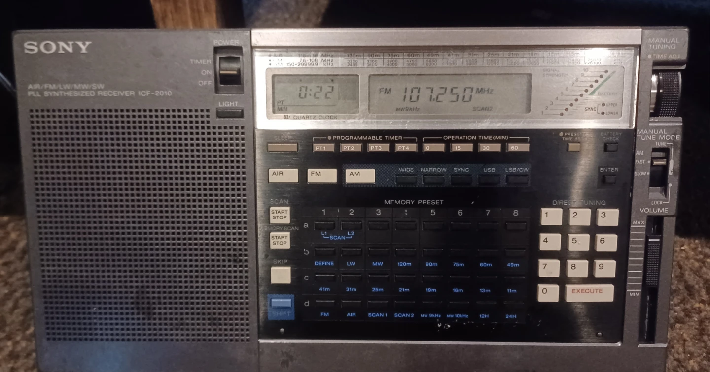 Sony ICF-2010 parts or repair