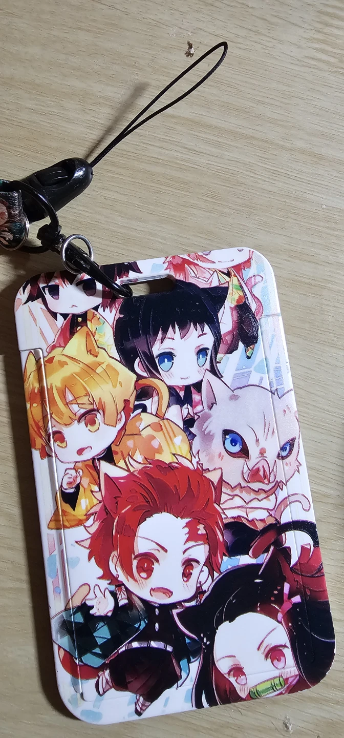 Demon Slayer Lanyard ID Card Holder - photo 2