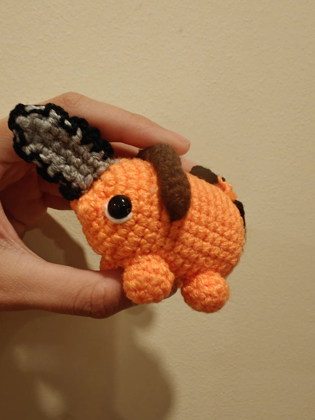 Crocheted Pochita Plush Toy - photo 2
