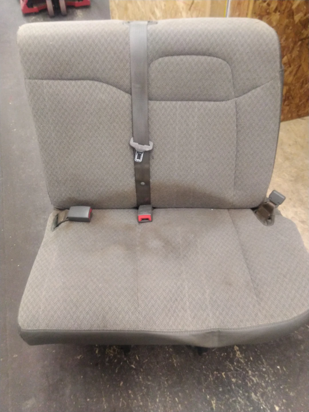 Chevy Express rear bench seat