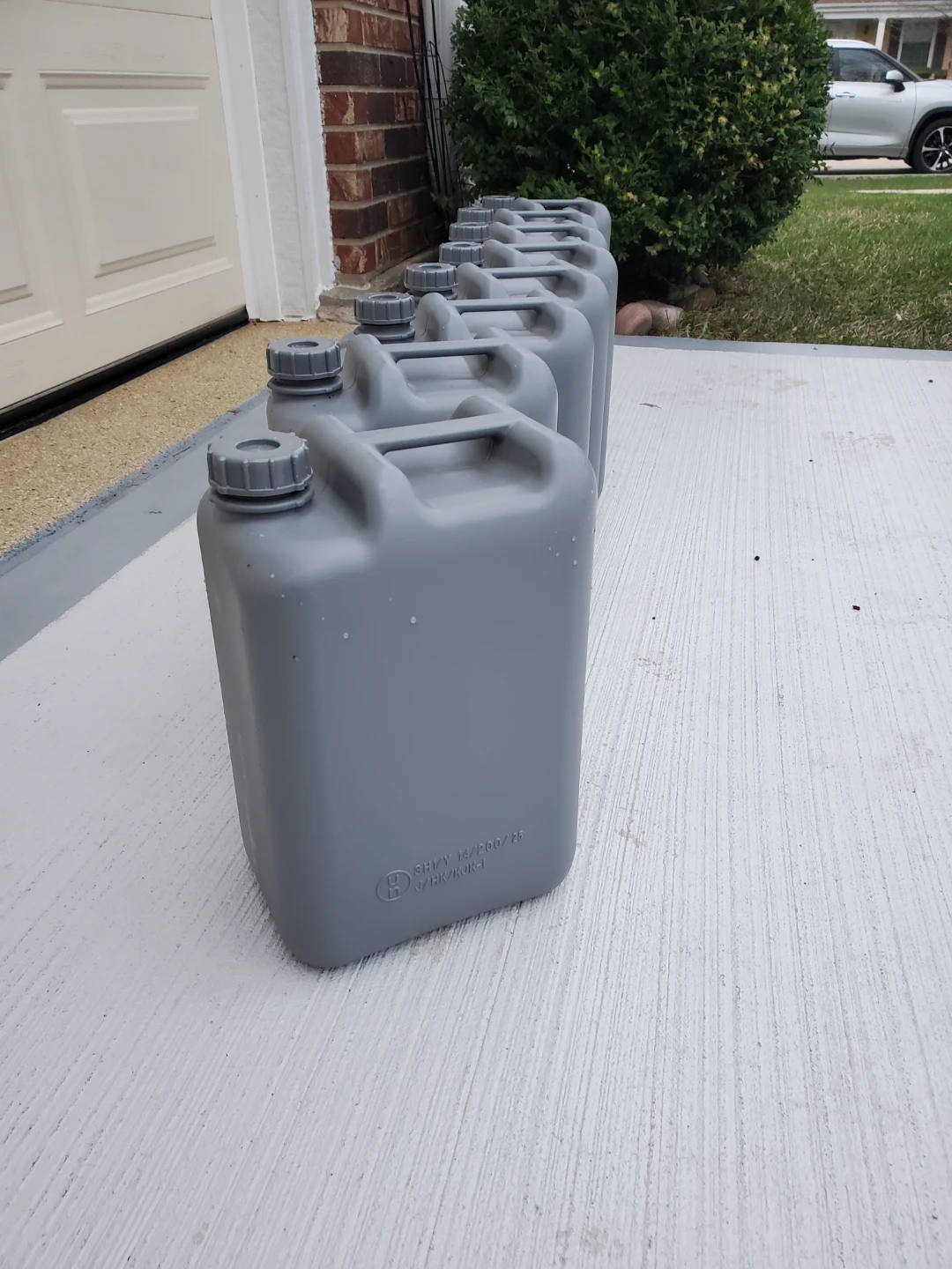 Gray Jerry Cans - Set of 8 - photo 4