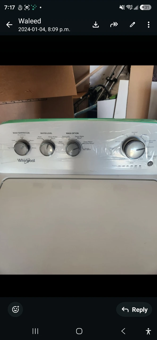 Whirlpool Top Load Washing Machine - photo 3