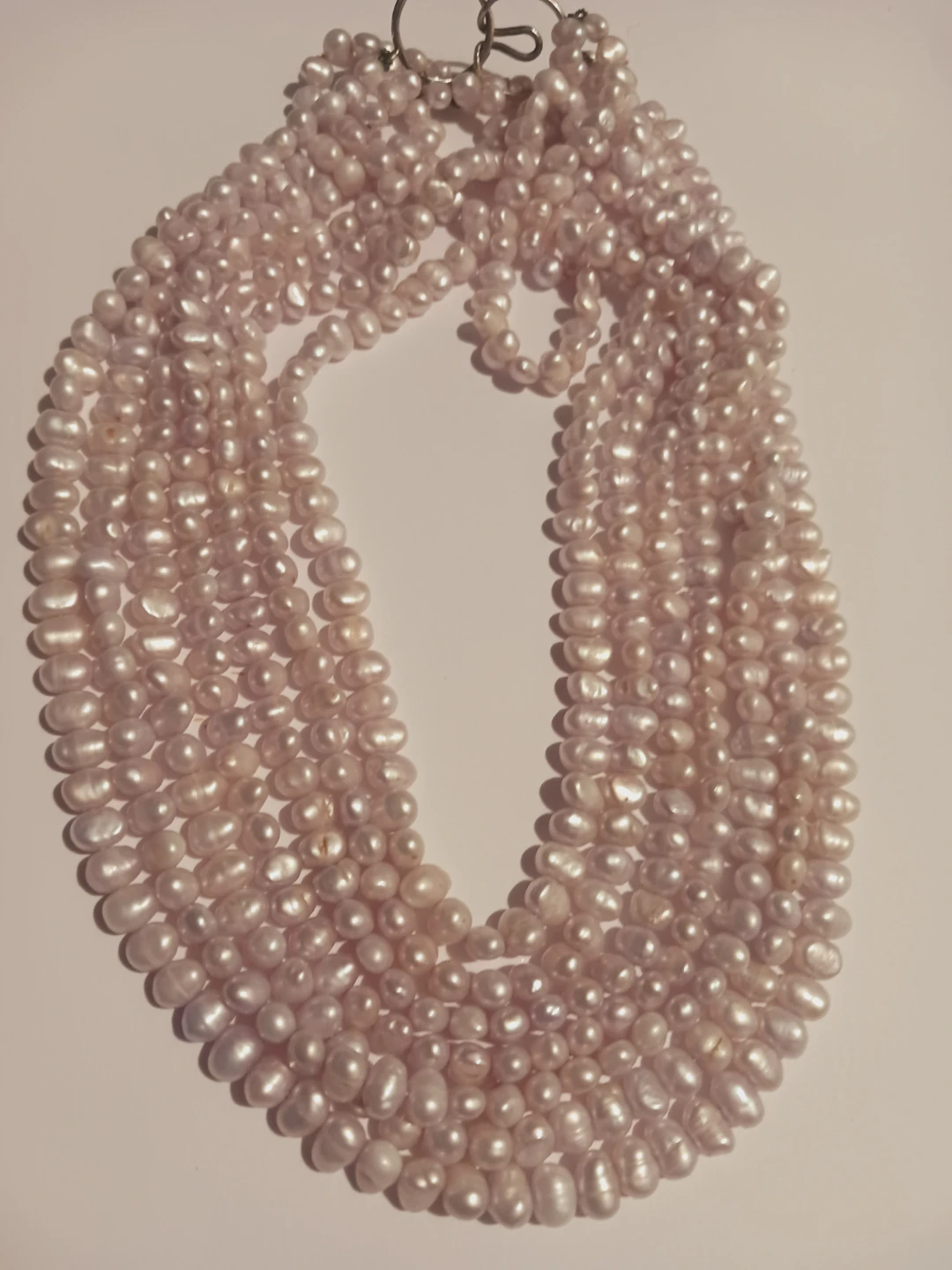 Sterling Silver 925 Genuine Freshwater Pearl Necklace - photo 2