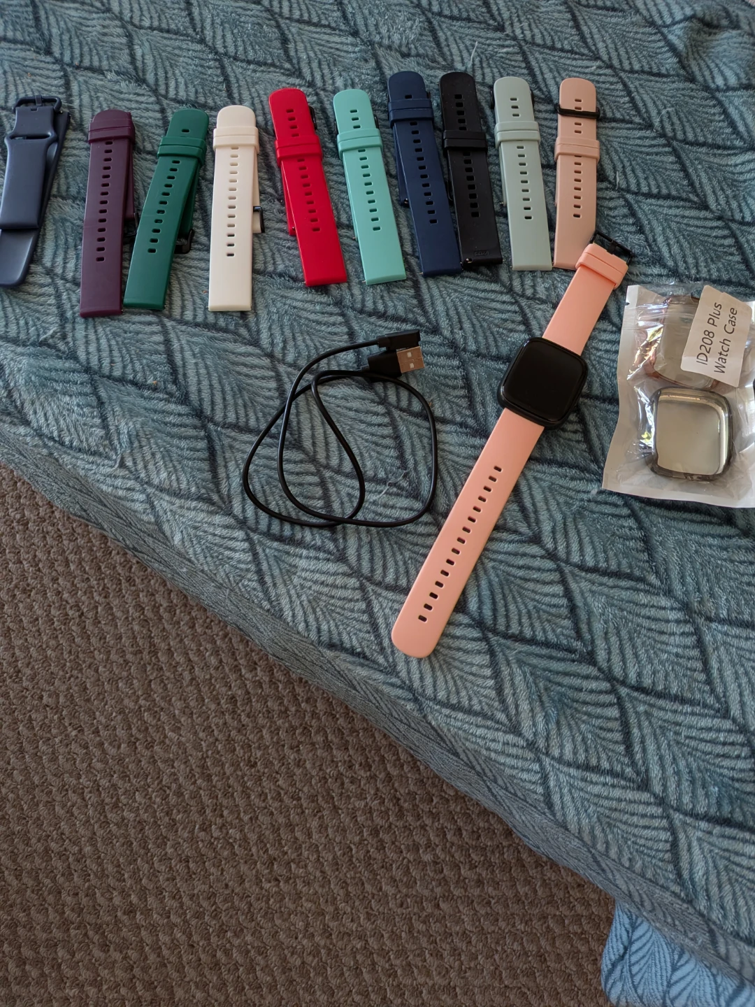ID209 Plus Smartwatch with 10 Bands & Case CASH ONLY AS IS - photo 2
