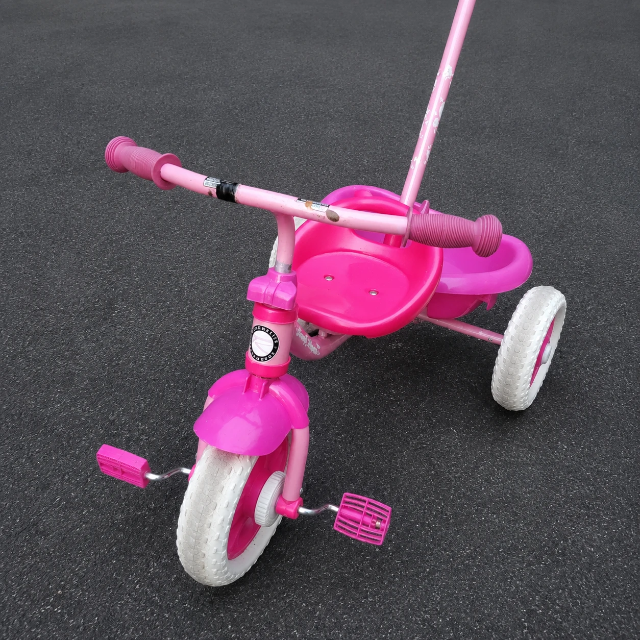 Pink Tricycle with Adjustable Parent Handle - photo 3