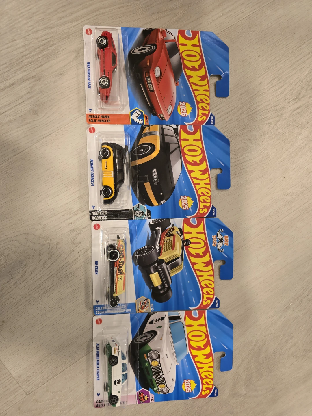 Hot Wheels Die-Cast Cars