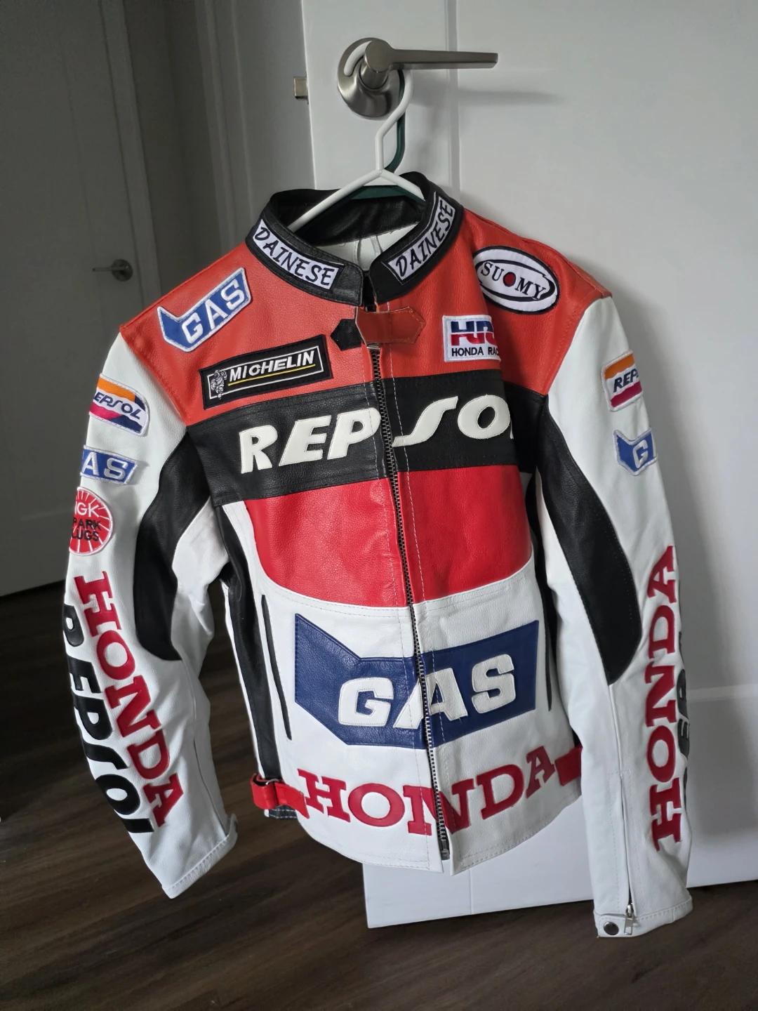 NEW Real Leather motorcycle jacket unisex, open to negotiations