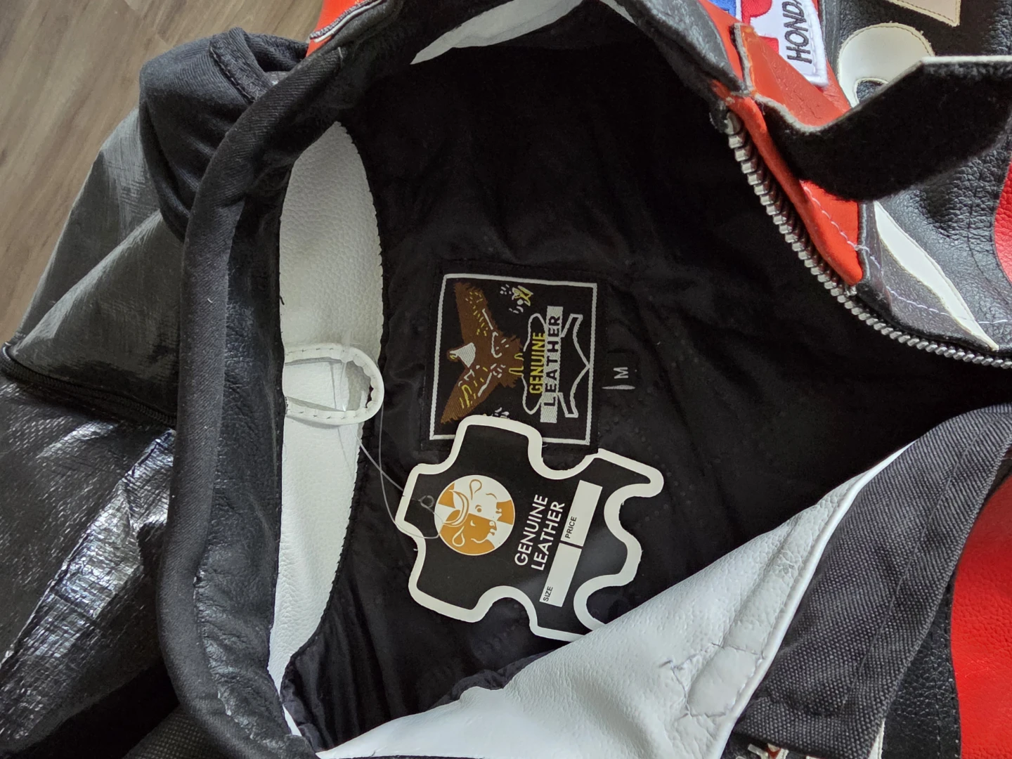 NEW Real Leather motorcycle jacket unisex, open to negotiations - photo 2