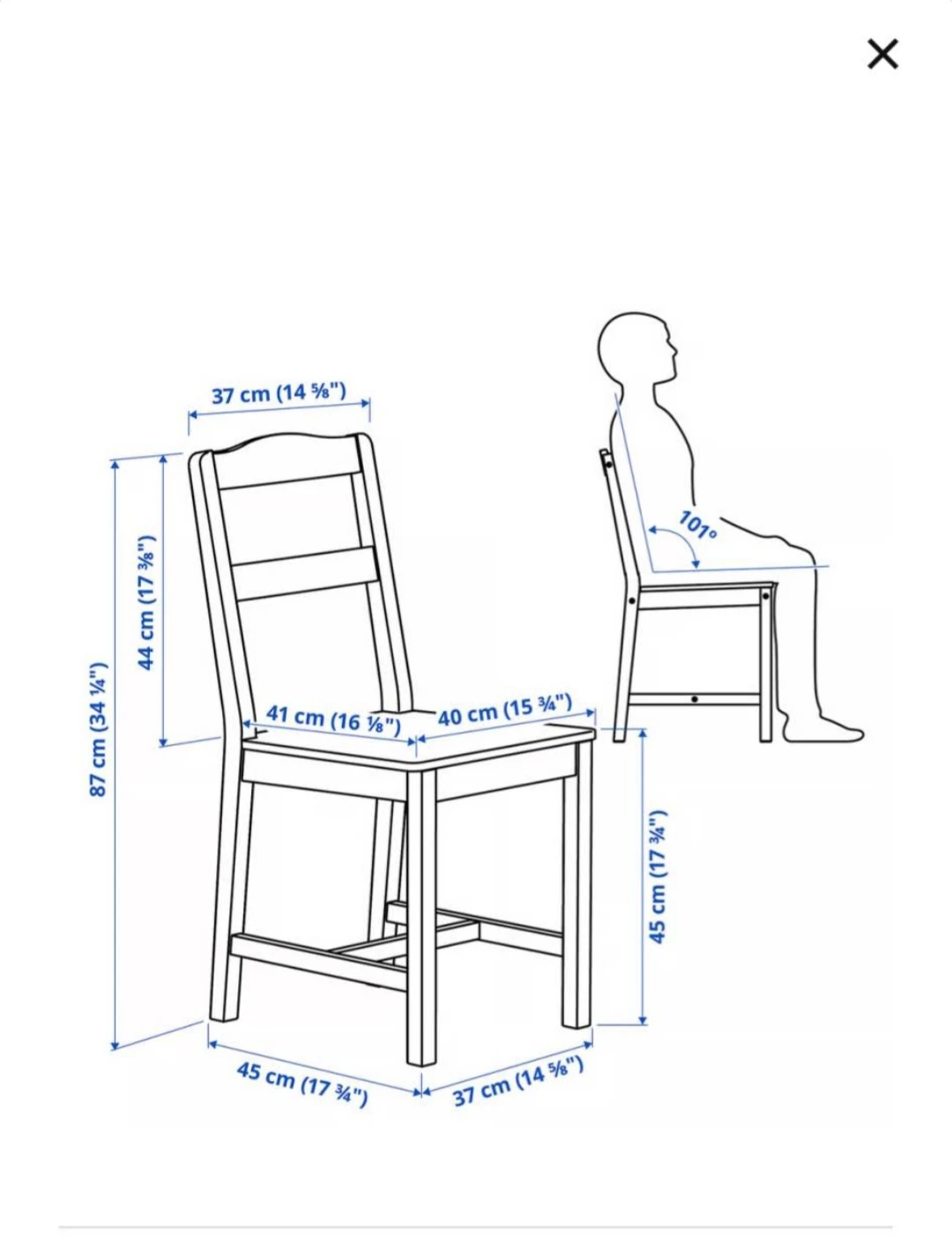 IKEA Dining Table and Chairs Set - photo 2