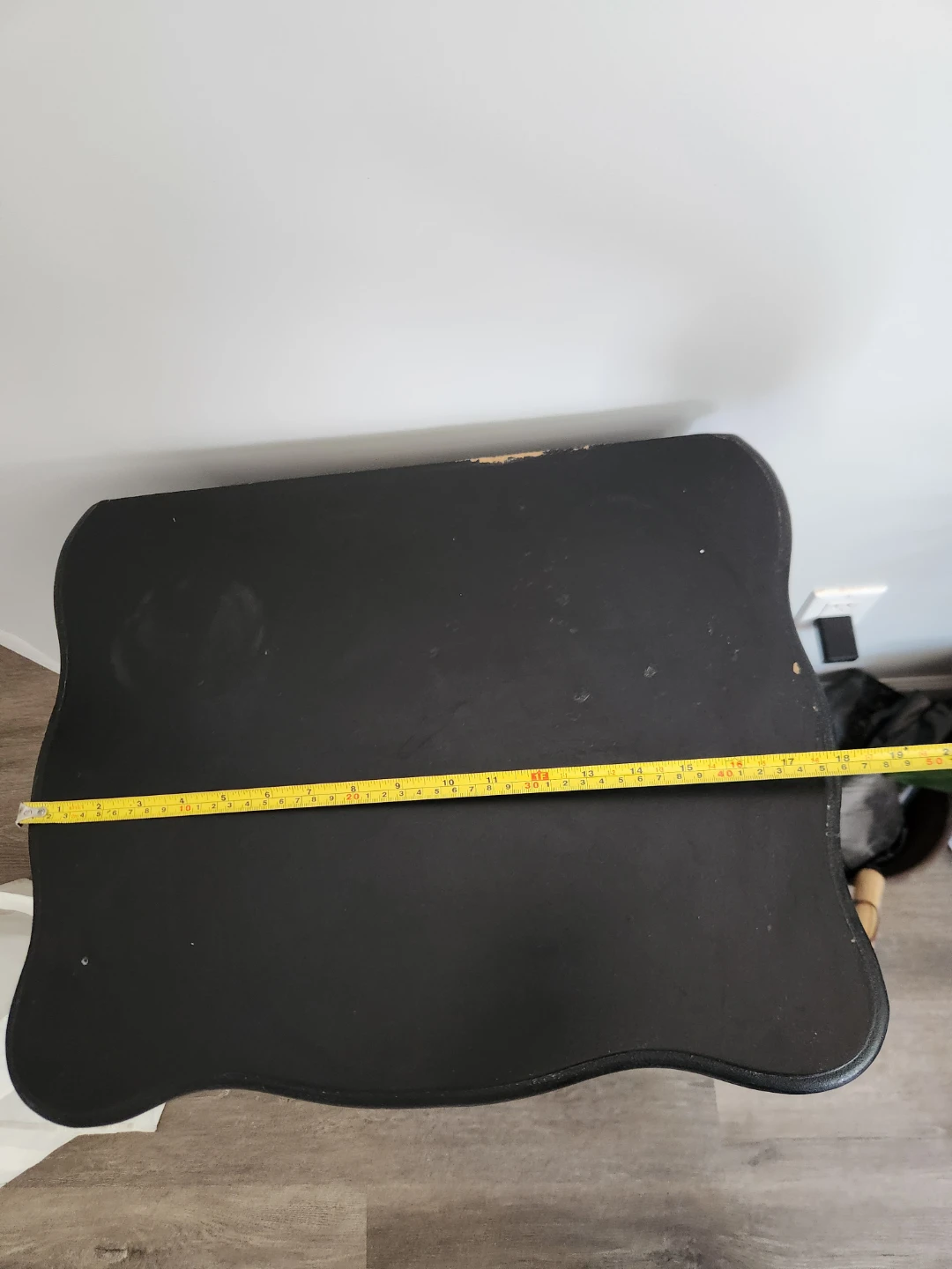 Black 3-Drawer Side Table ⚽ - photo 5