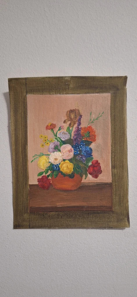 Oil Painting of Flowers