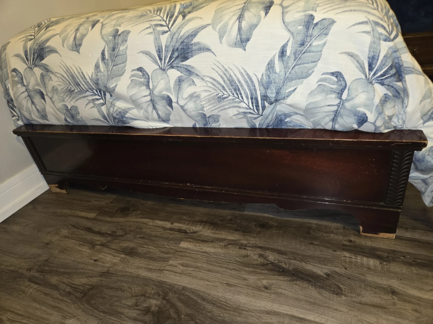 Dixie Dark Wood Dresser with 6 Drawers