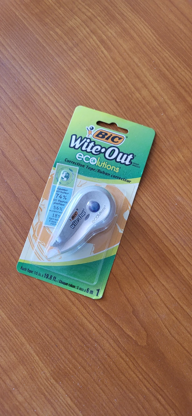 BIC Wite-Out ecolutions Correction Tape