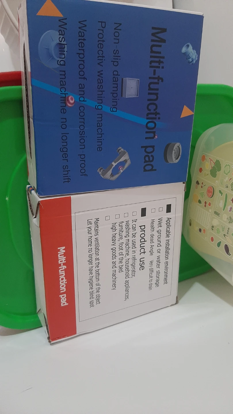 Multi-function Pad for Washing Machines and Appliances