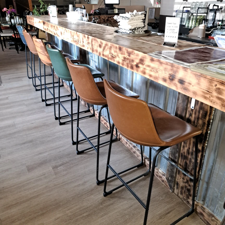 Upholstered Dining Chairs and tables for restaurant - photo 3
