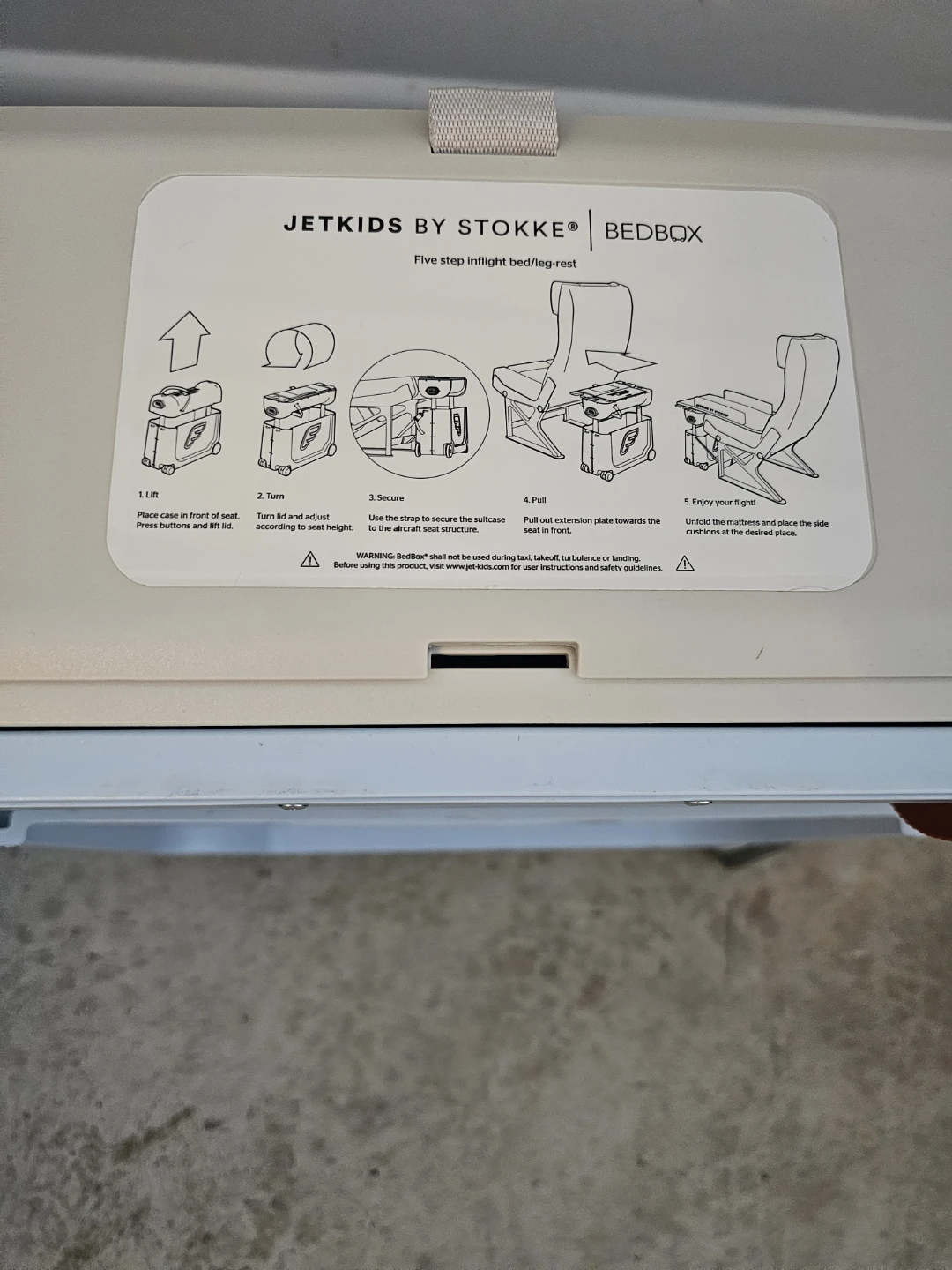 JetKids by Stokke Bedbox Travel Suitcase - photo 4