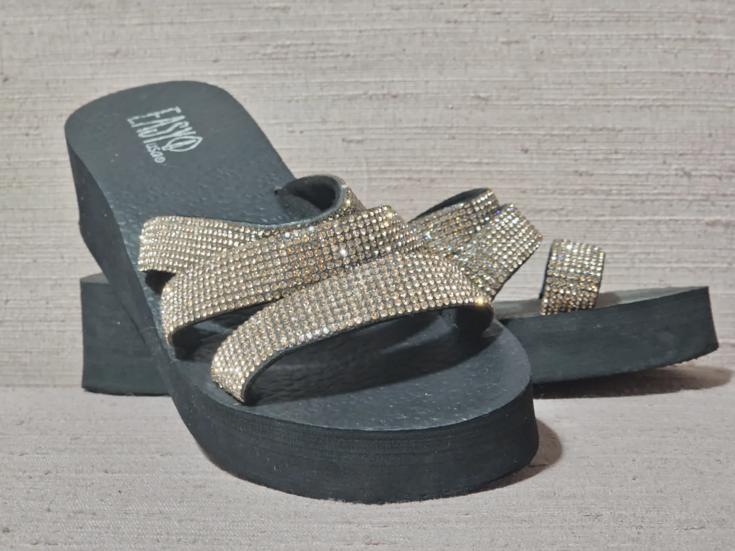 Easy Street Wedge Sandals