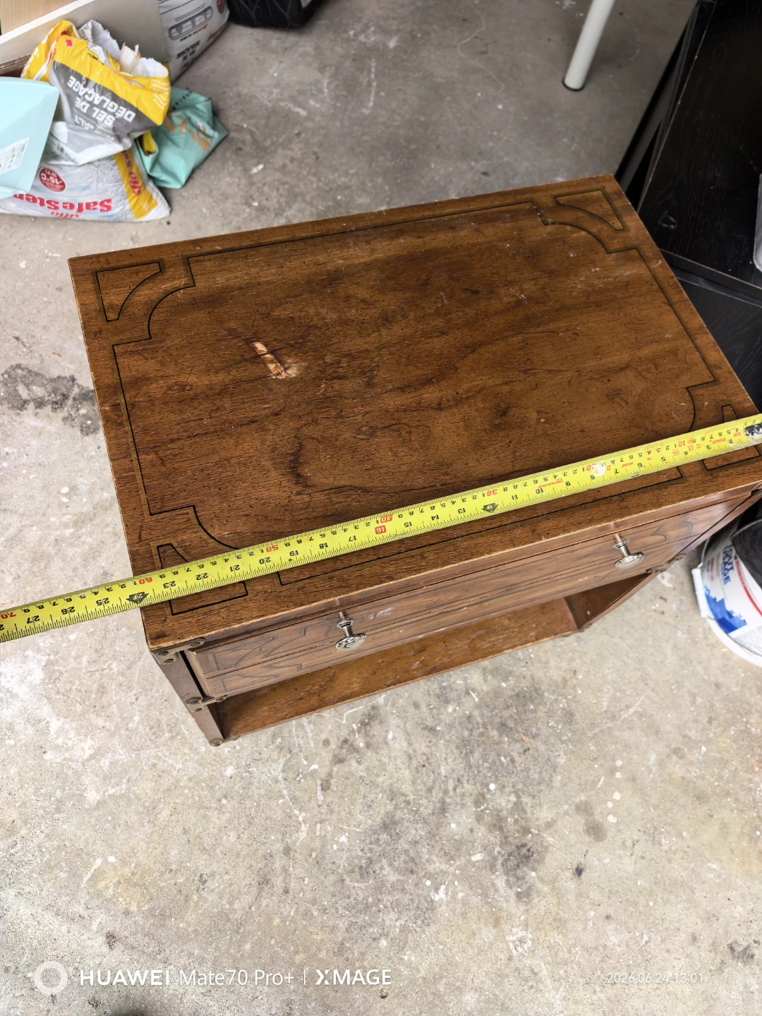 Wooden End Table - photo 4