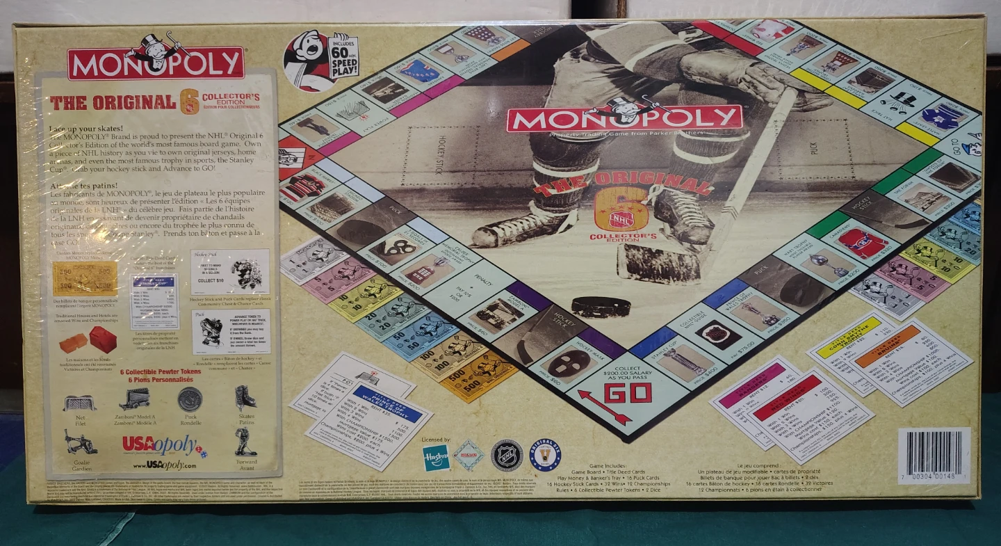 Monopoly The Original 6 Collector's Edition Board Game - photo 3