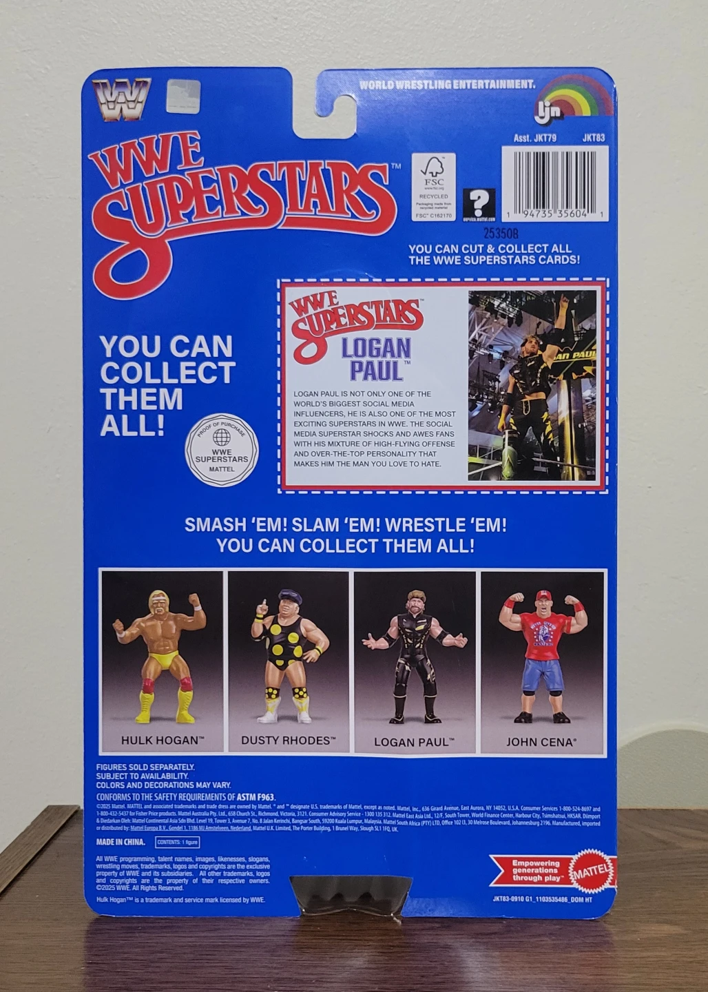 WWE LJN Superstars Logan Paul - photo 2