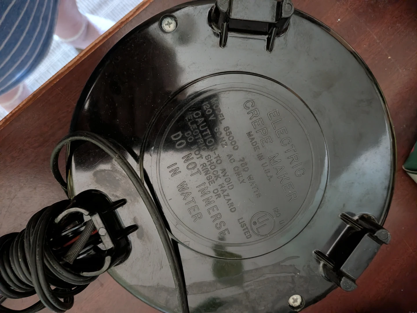 Solaray Electric Crepe Maker Model 6500 - photo 5