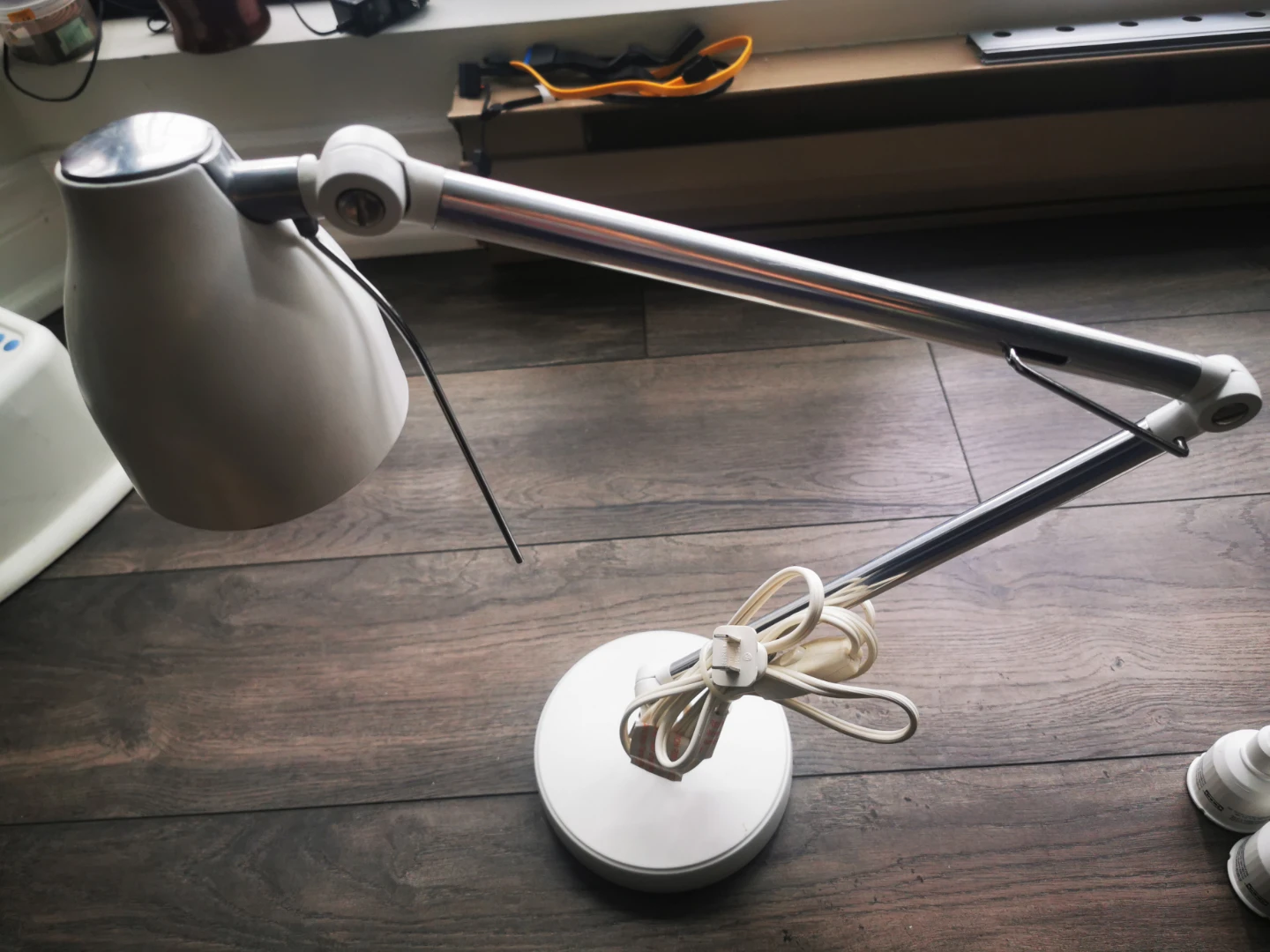 IKEA Desk Lamp with 4 GU10 LED Bulbs