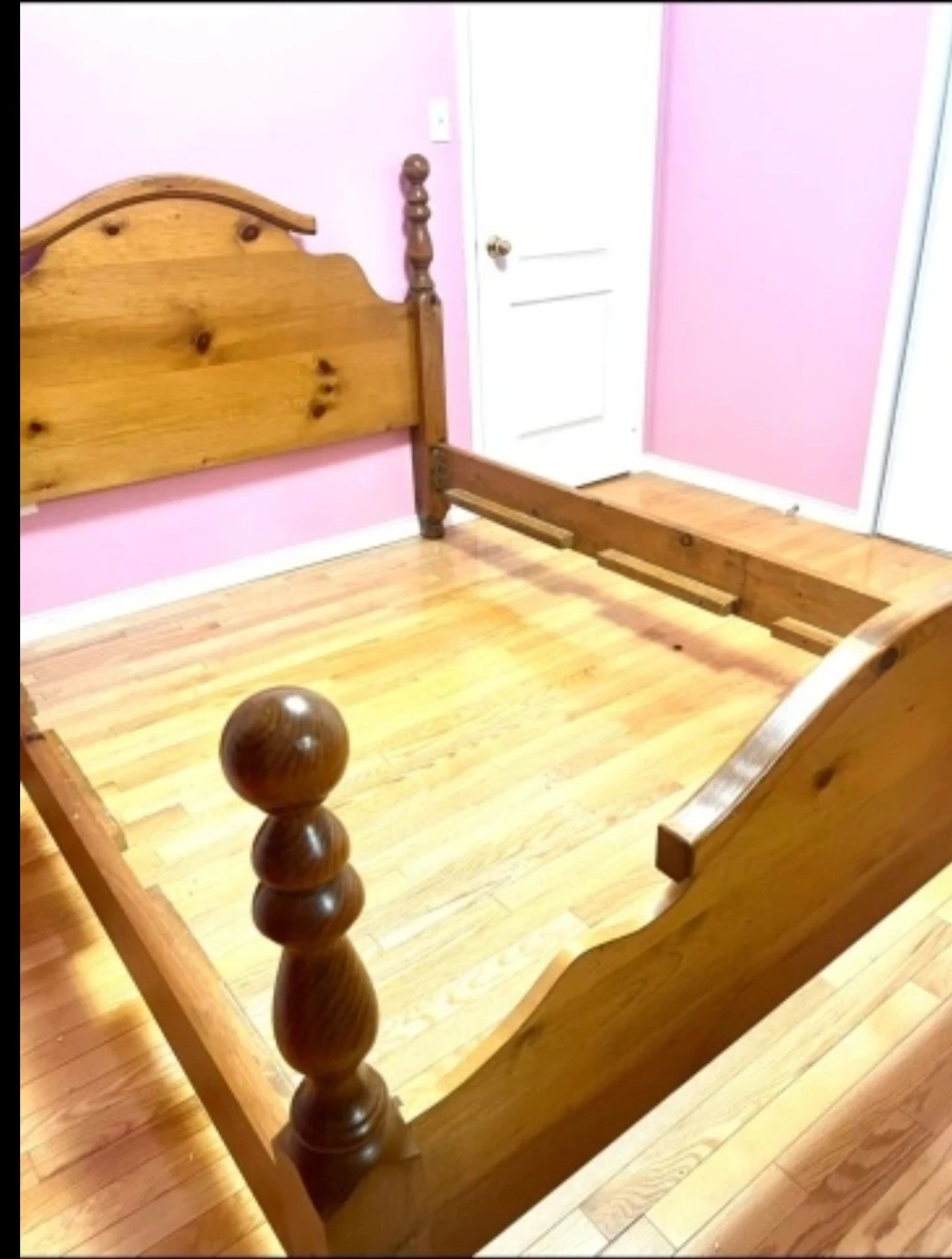 Wooden bed frame - photo 3