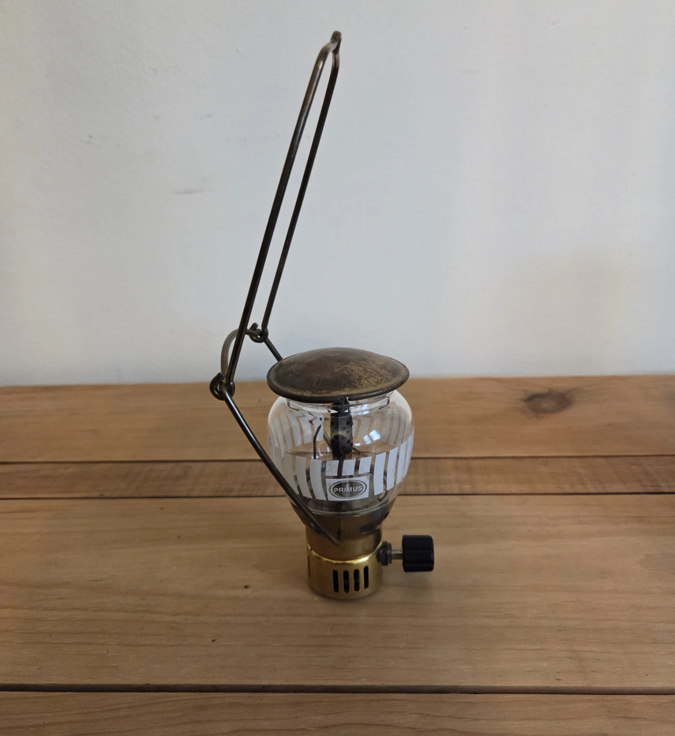 Vintage Primus Classic Trekklite PCT 3230 Brass Butane Lantern - photo 2