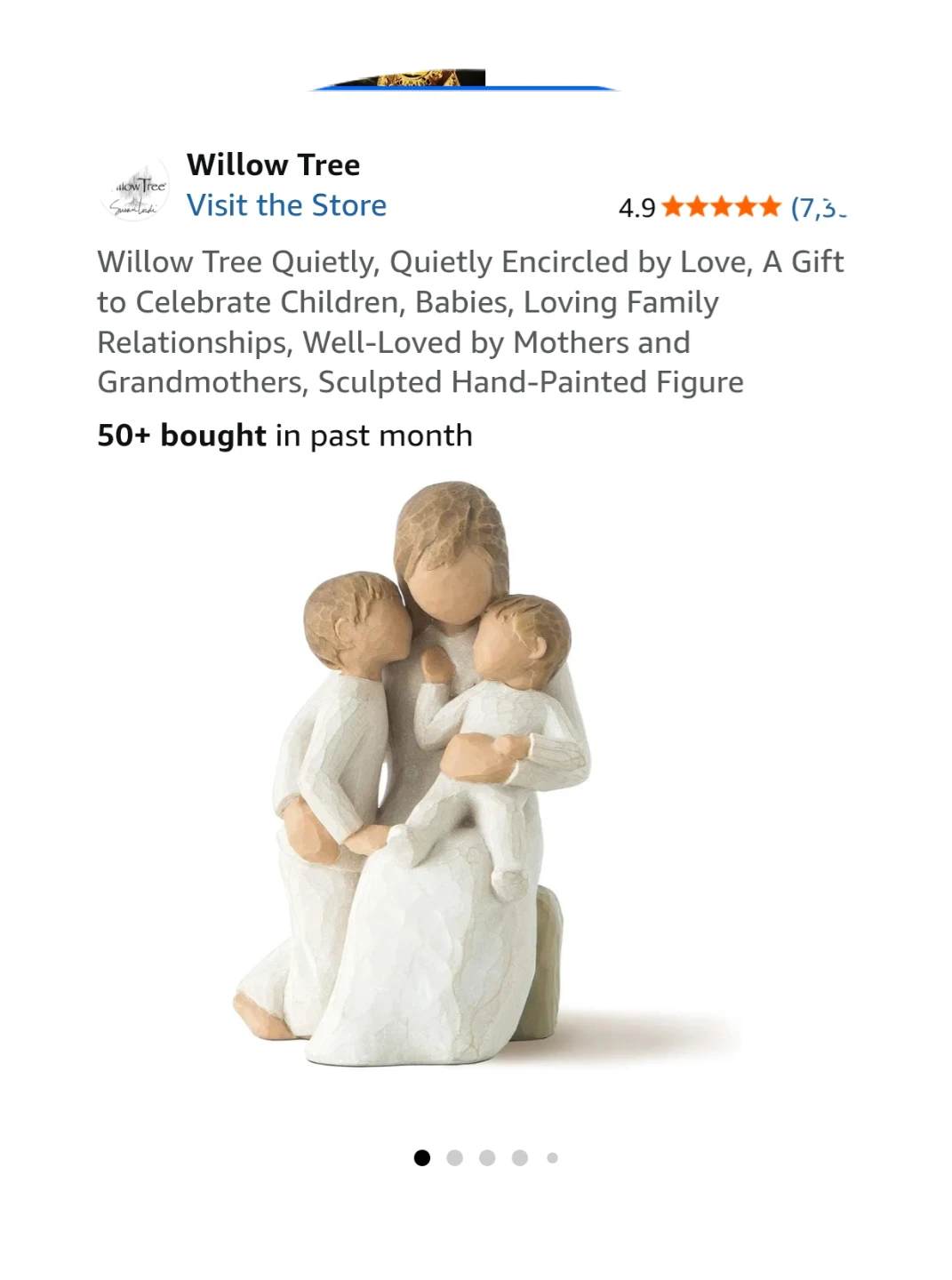 Willow Tree 'Quietly' Figurine