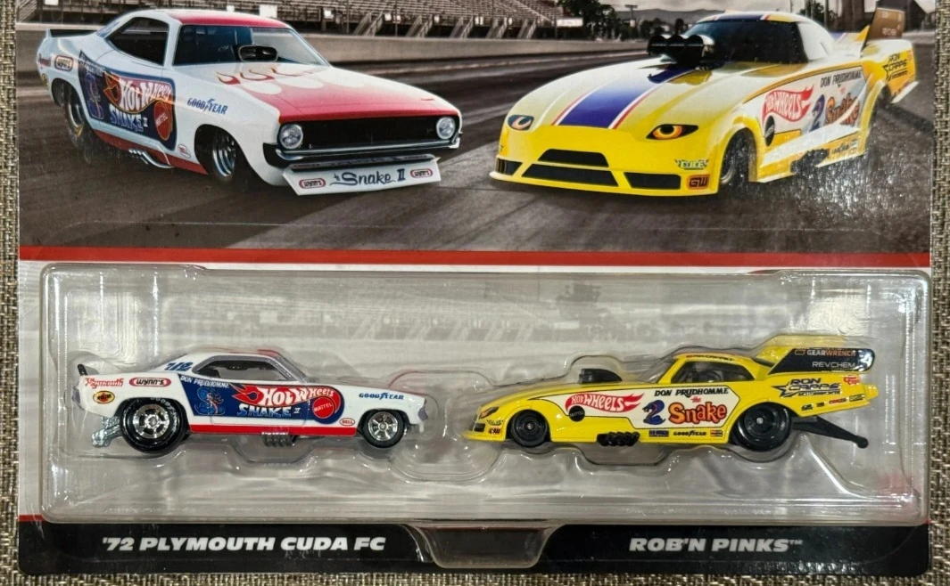Hot Wheels Car Culture  '72 Plymouth Cuda FC & Rob'n Pinks - photo 2