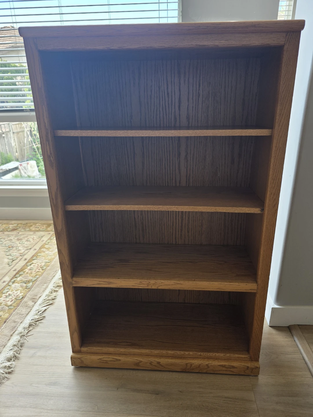 Wooden Bookshelf
