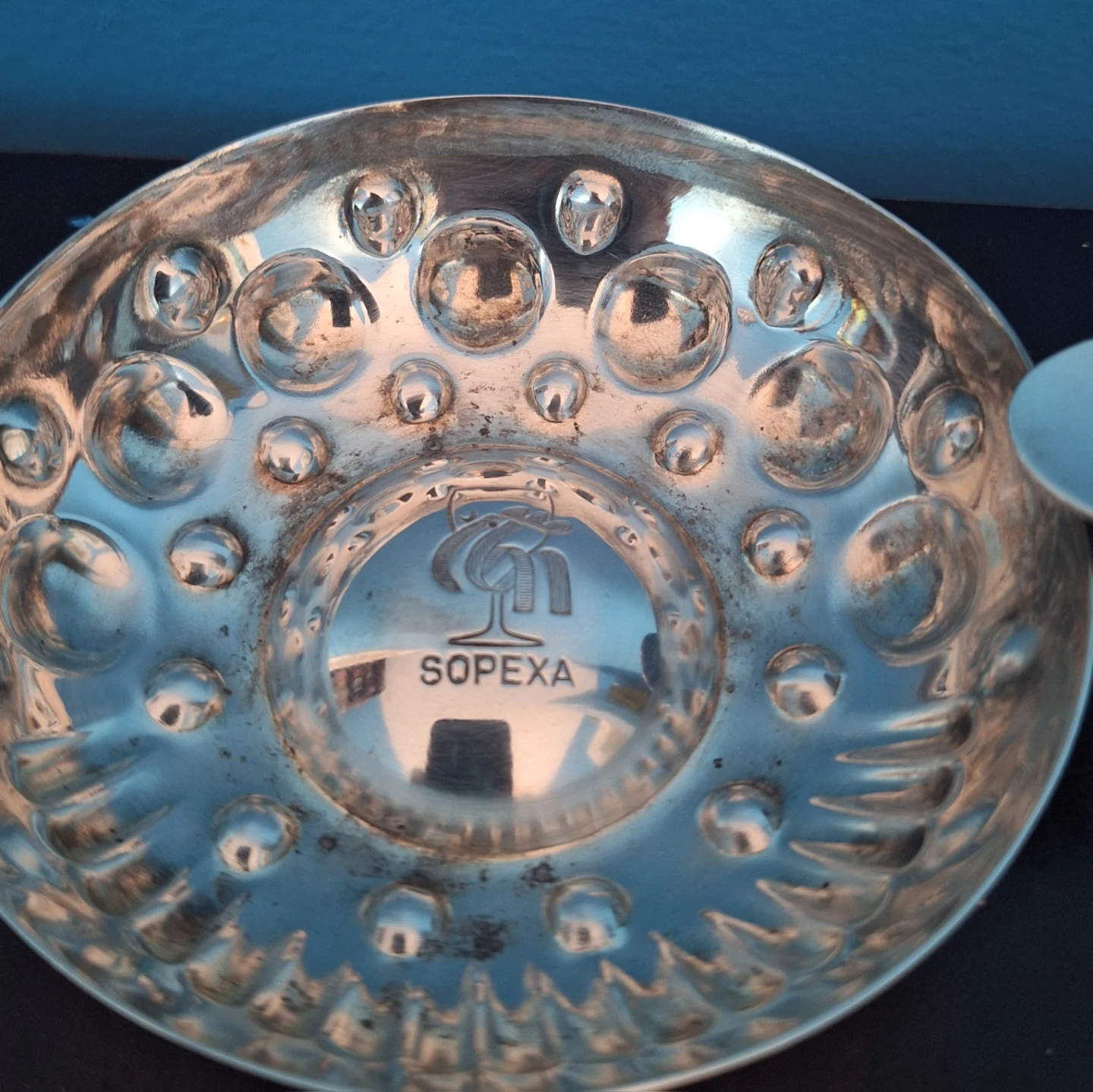 Vintage Silverplated Sopexa Taste Cup,  Bowl Tasterin - photo 2