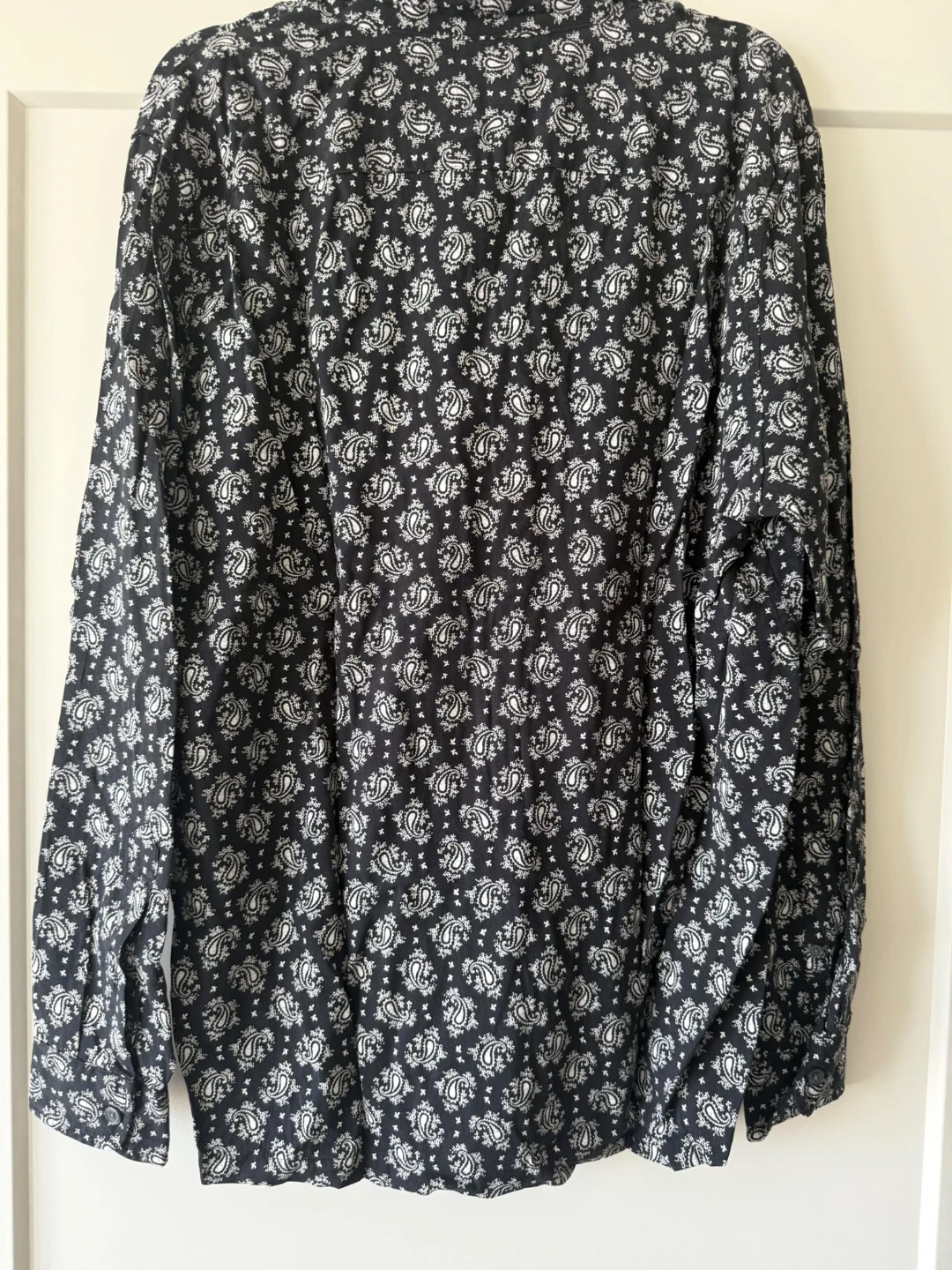 Abercrombie & Fitch Paisley Print Long Sleeve Shirt XL - photo 3