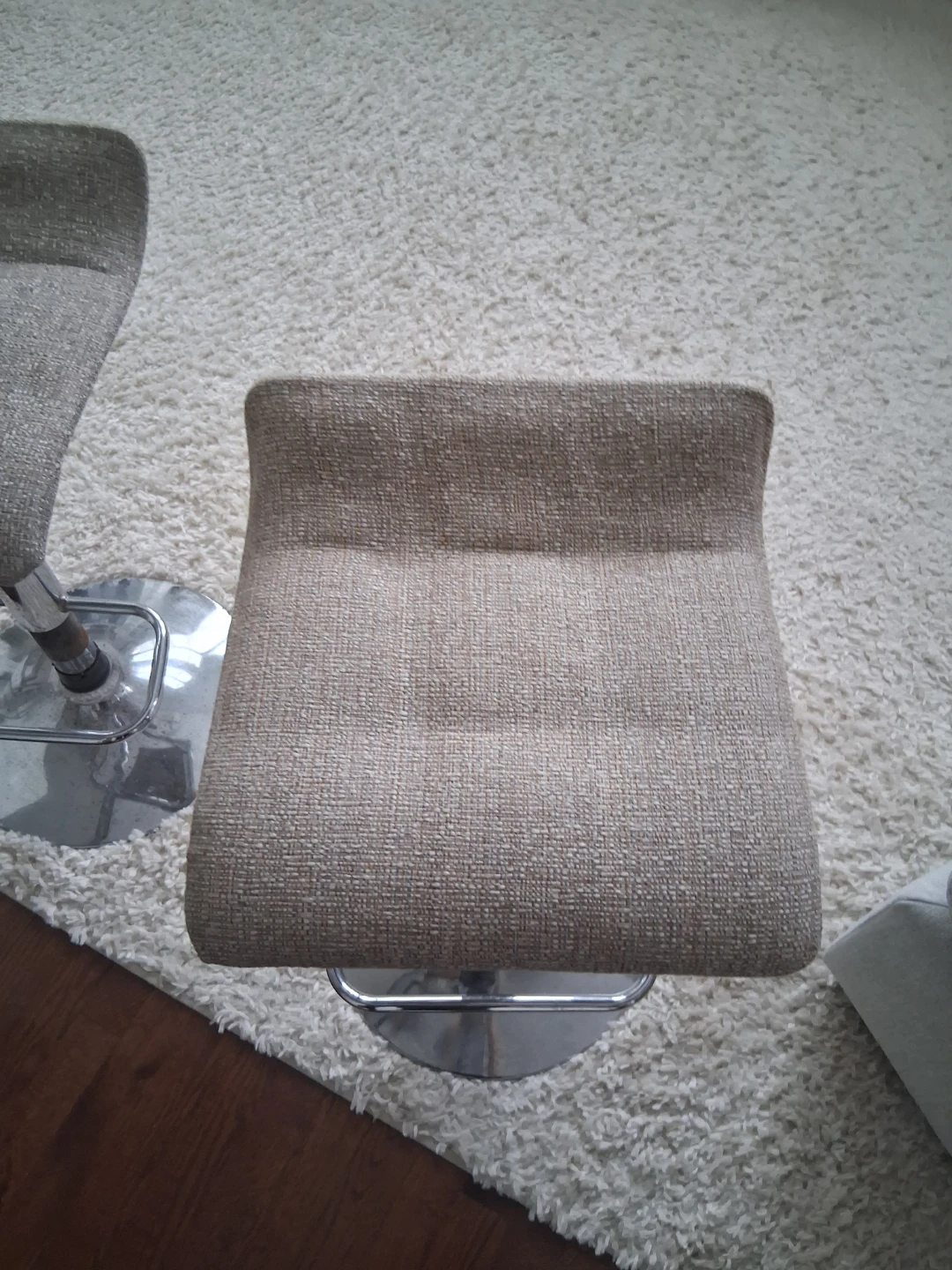 Set of 2 Adjustable Swivel Bar Stools - photo 5