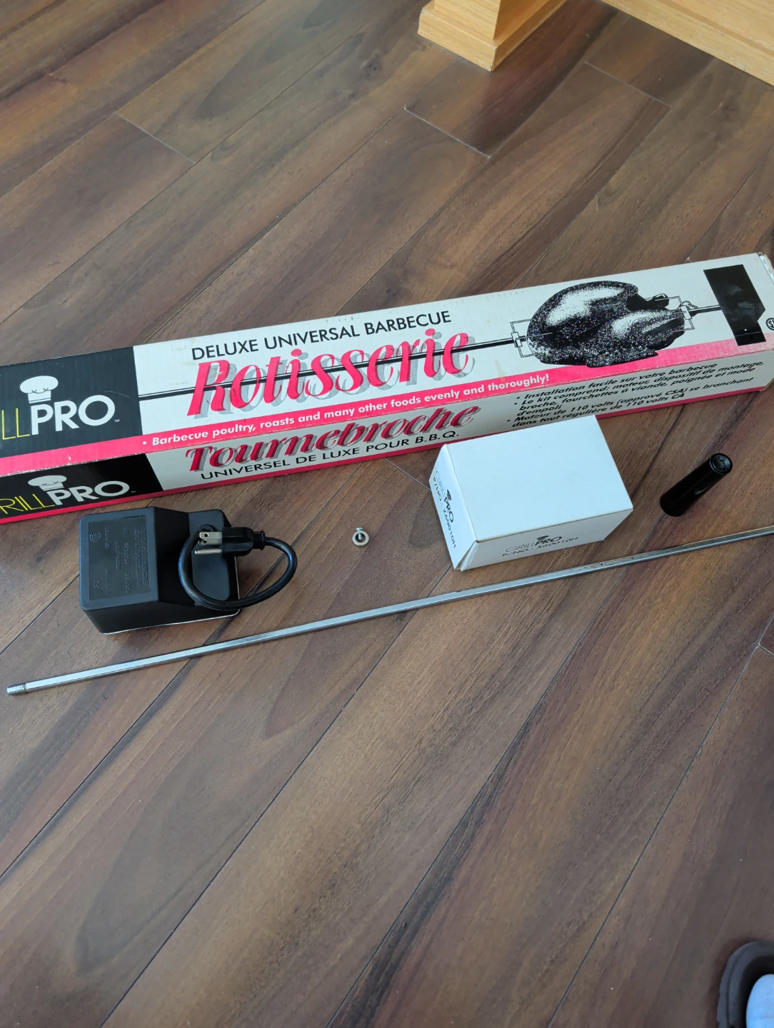 GrillPro Deluxe Universal Barbecue Rotisserie