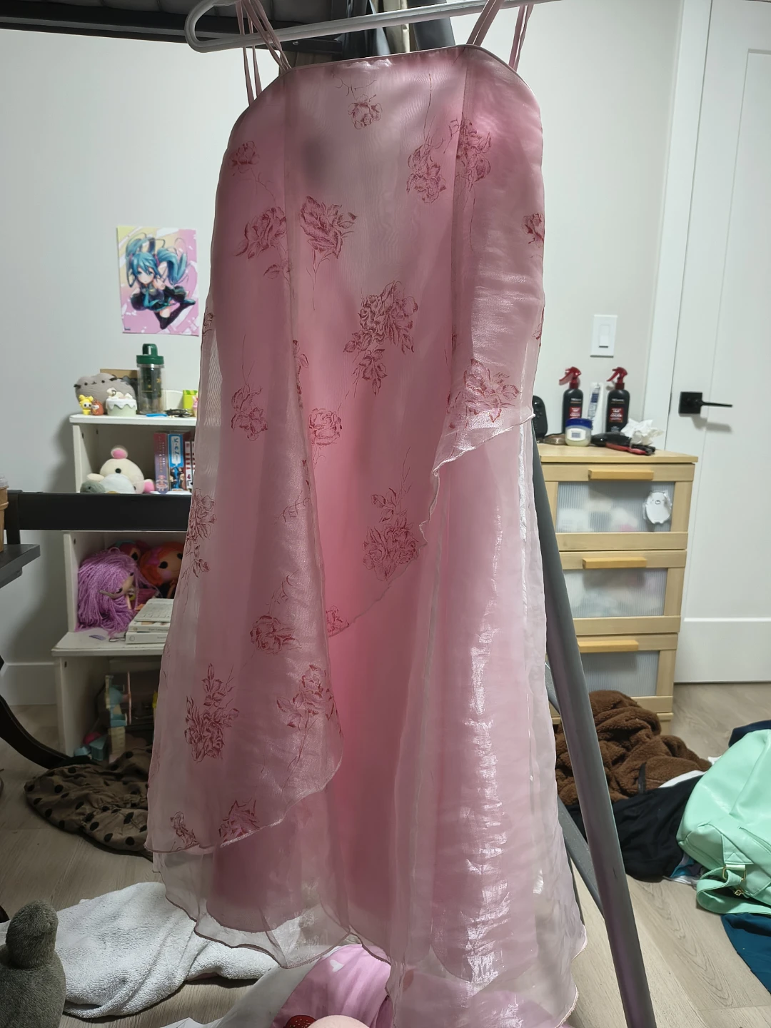 Pink Floral dress