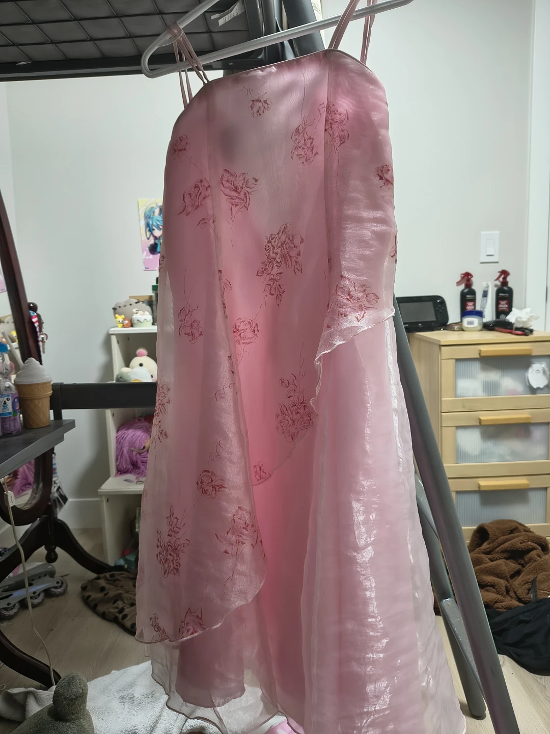 Pink Floral dress - photo 3
